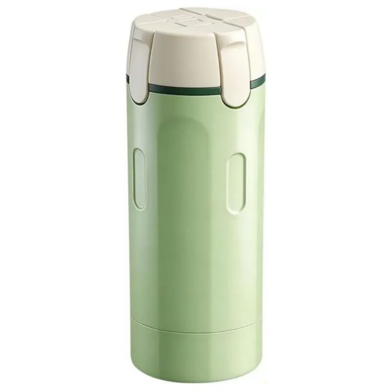 Botellas Con Bomba De Viaje 4 En 1, Envases Cosméticos, Color Verde