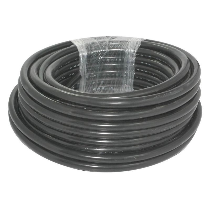 CABLE BATERIA NEGRO 2/0 25MTS ECONOMICO