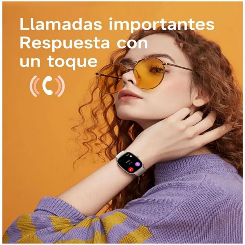 Reloj Inteligente, Llamadas Bluetooth, Seguimiento De Salud, Color Blanco
