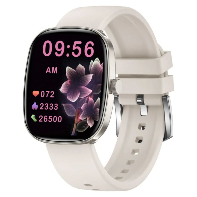 Reloj Inteligente, Llamadas Bluetooth, Seguimiento De Salud, Color Blanco