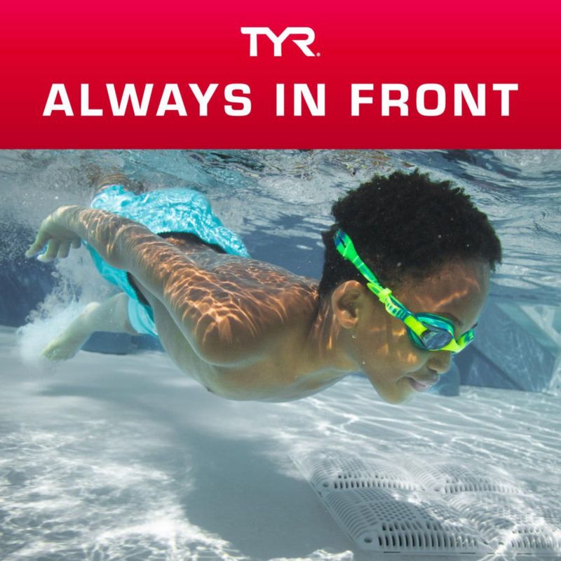 Tabla de Patada TYR 37 cm Juvenil de Espuma EVA Ligera