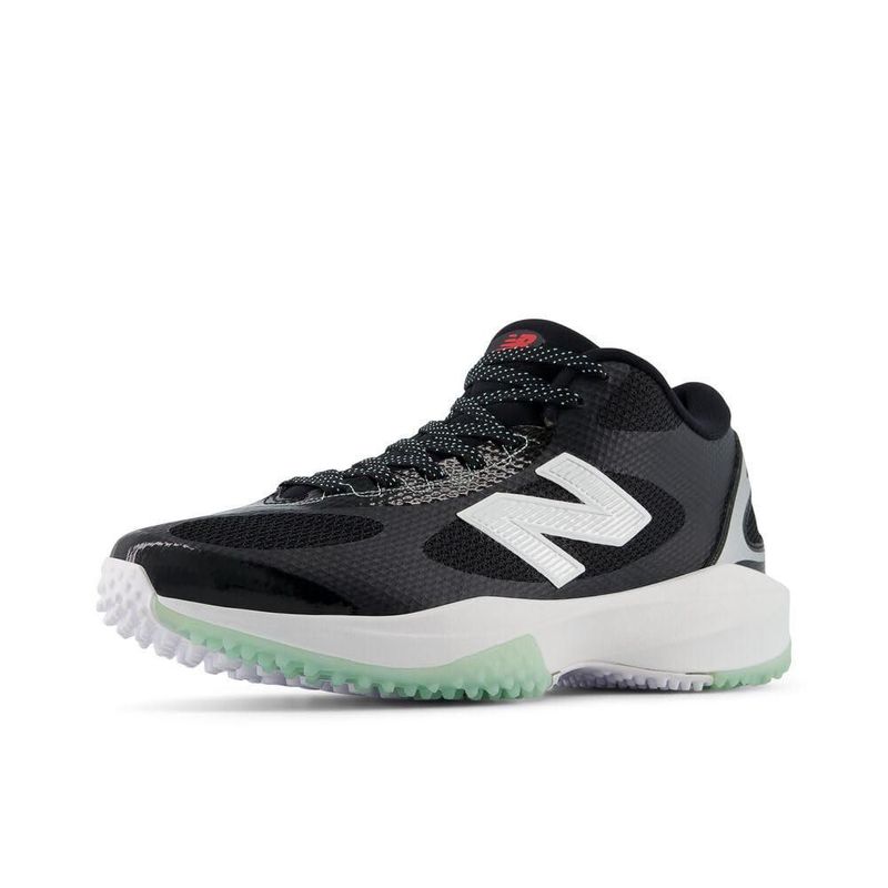 Zapatilla de lacrosse New Balance 9.5M negro/plateado