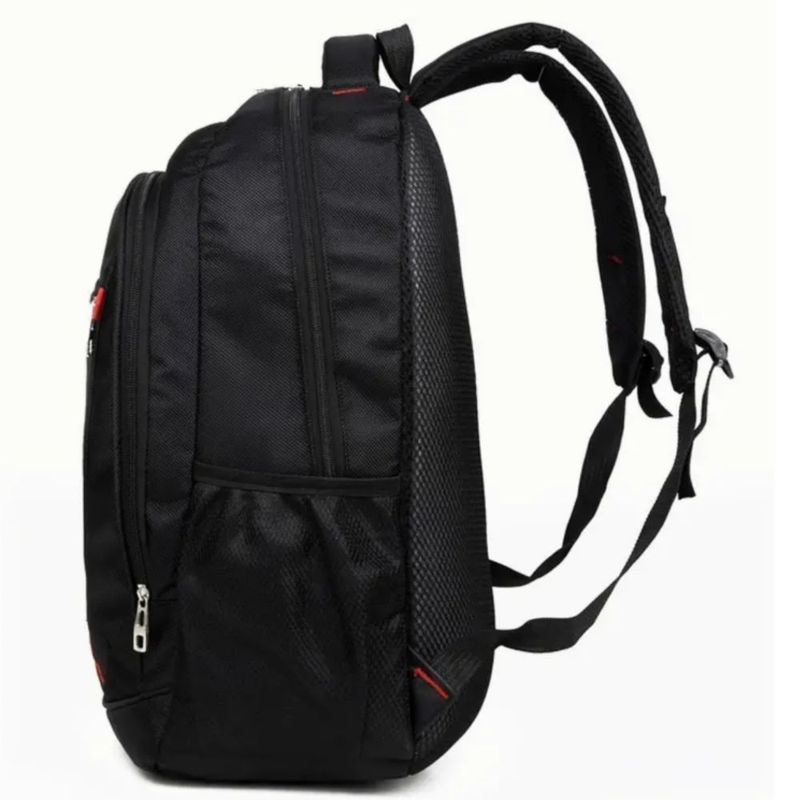 Mochila De Negocios De Gran Capacidad, Color Negro