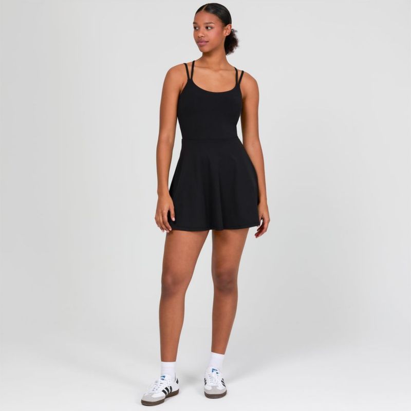 Vestido Ultraluxe con Tirantes YITTY para Tenis Mujer Negro XXL/1X