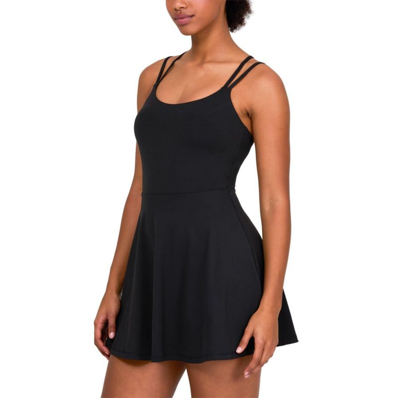 Vestido Ultraluxe con Tirantes YITTY para Tenis Mujer Negro XXL/1X