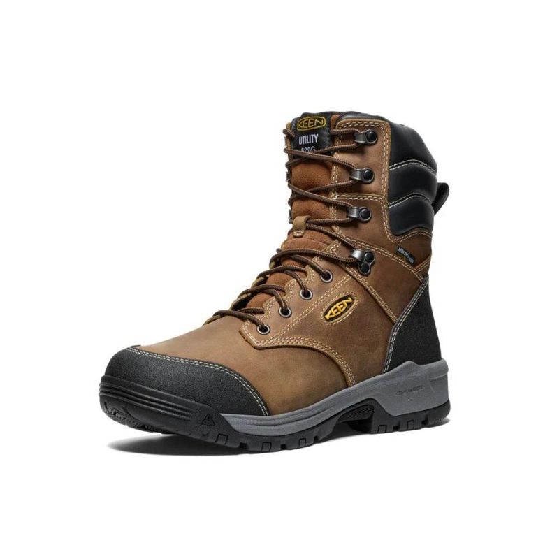 Botas KEEN Evanston 1029854 café negro hombre US15 / MX33