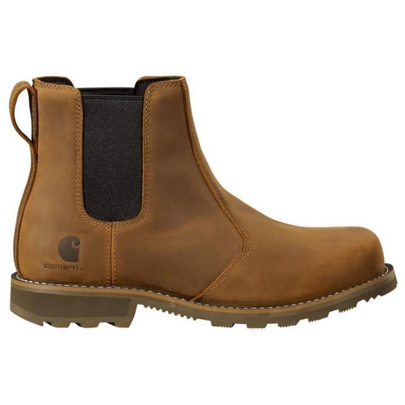 Botines Carhartt Frontier café mujer puntera acero US9.5 / MX26.5