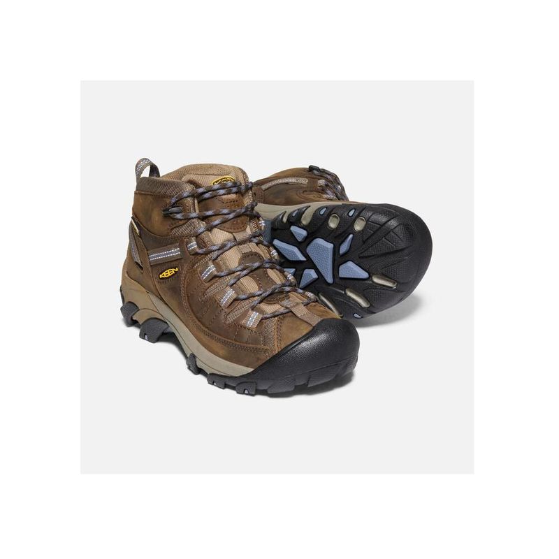 Botas KEEN Targhee II Mid impermeables café mujer US8.5 / MX25.5