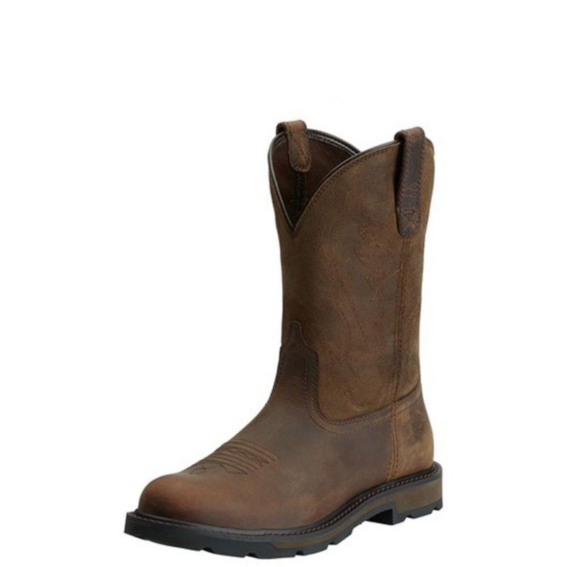 Botas de trabajo Ariat Groundbreaker cafe hombre US11 / MX29