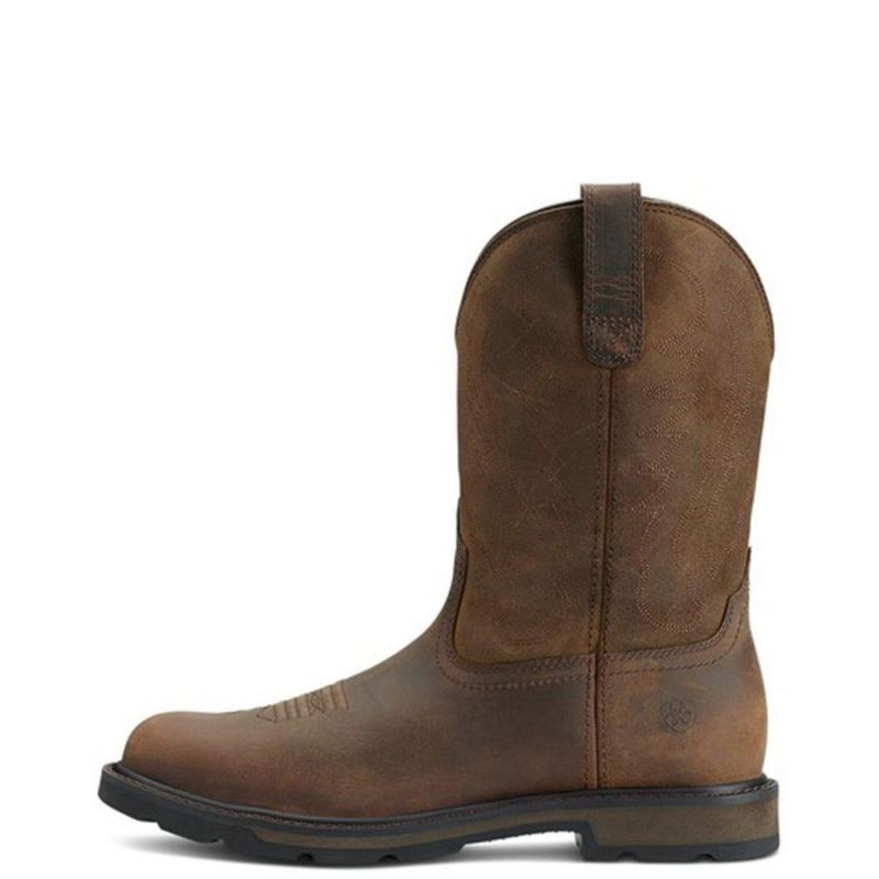 Botas de trabajo Ariat Groundbreaker cafe hombre US11 / MX29