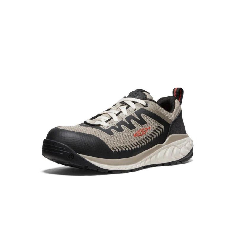Tenis de trabajo KEEN Arvada 1027655 topo negro hombre US8.5 / MX26.5