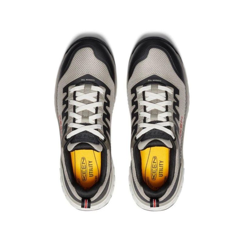 Tenis de trabajo KEEN Arvada 1027655 topo negro hombre US8.5 / MX26.5