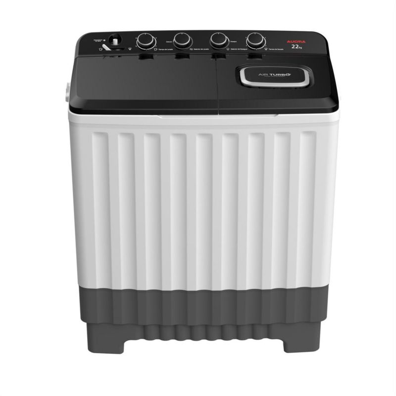 Lavadora Aucma AWTT22WXXAT 22 Kg Doble Tina Blanca