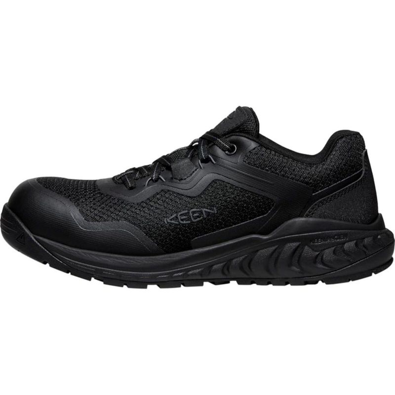 Tenis de seguridad KEEN Tempe negros mujer US8 / MX25