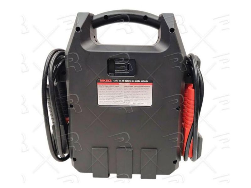 Arrancador de Batería Mikel's Jumper 900A 3 en 1 con Compresor y Luz de Emergencia
