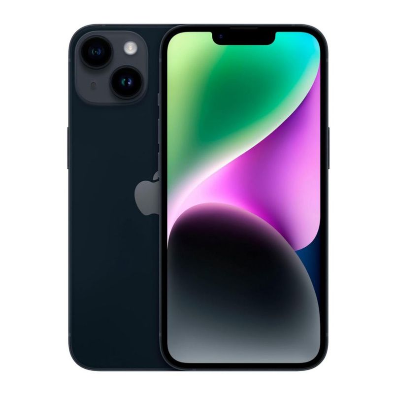 Apple iPhone 14 128GB Negro Reacondicionado Grado A