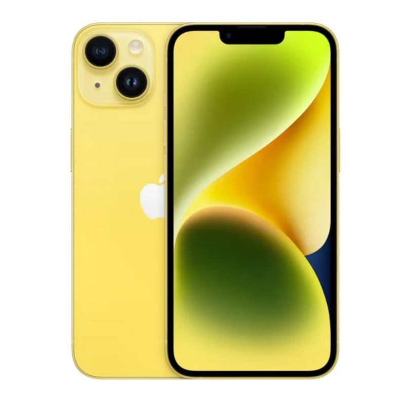 Apple iPhone 14 128GB Amarillo Reacondicionado Grado A