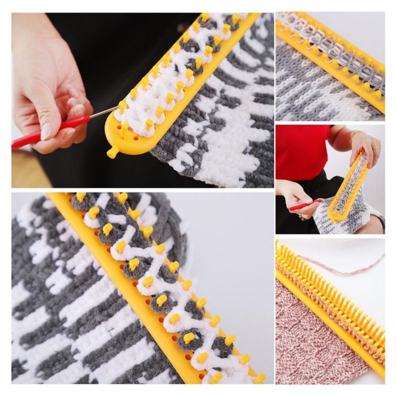 Kit de Telar de Punto cureder - 4 Telas (25‑56 cm)
