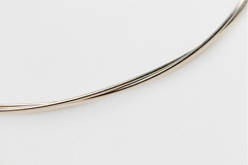 Alambre CRAFT WIRE calibre 20 en plata de ley 925 – 30 cm