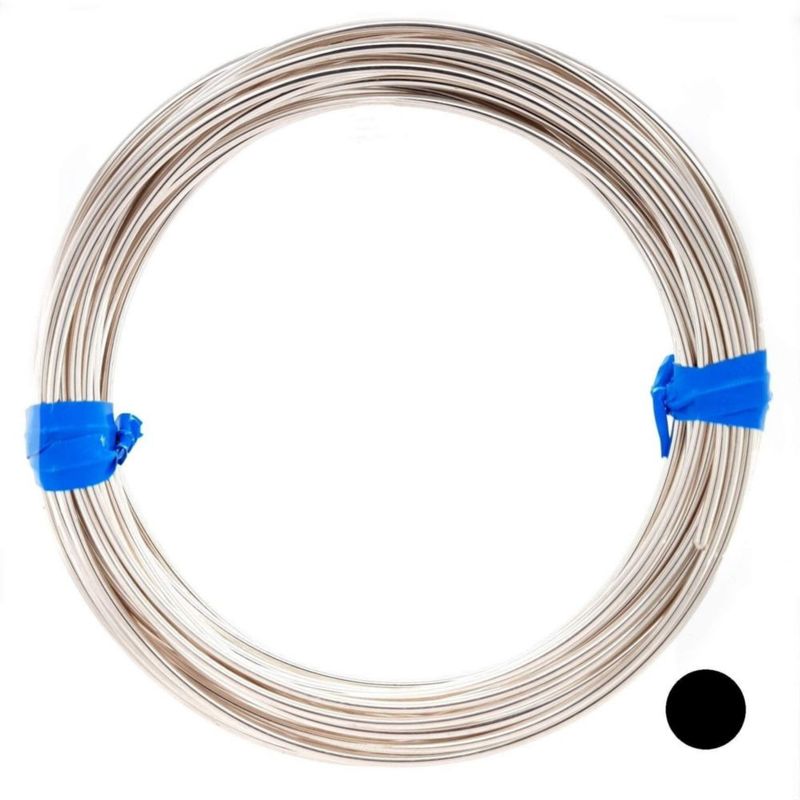 Alambre CRAFT WIRE calibre 20 en plata de ley 925 – 30 cm