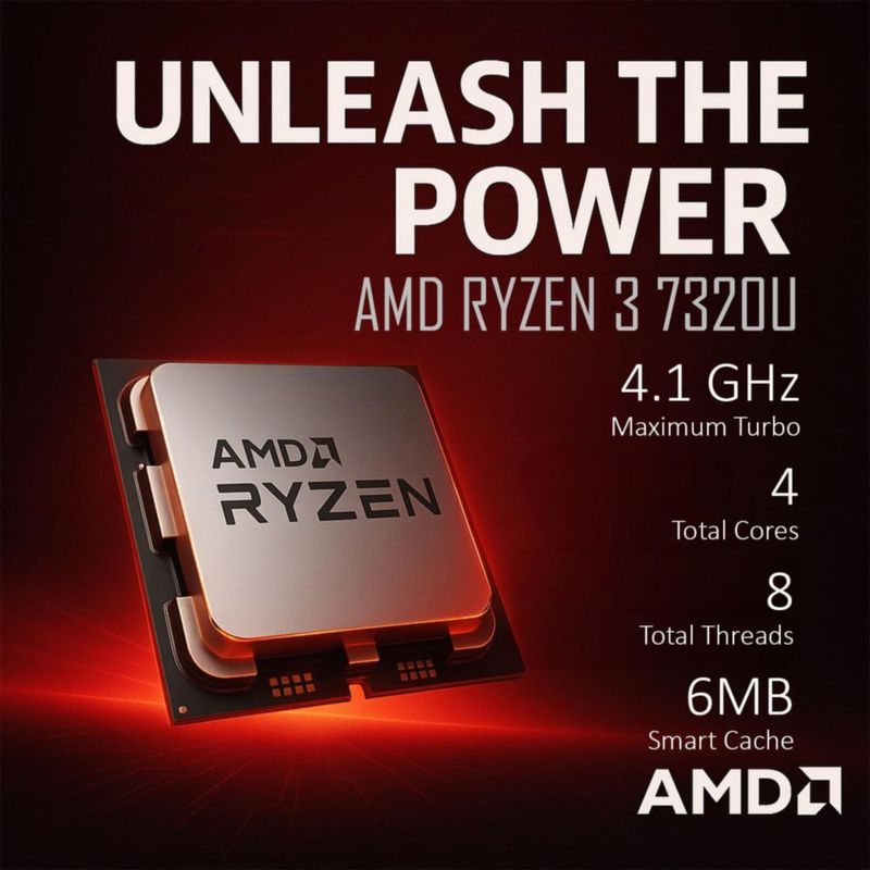 Portátil Lenovo Ryzen 3 15.6" FHD 16 GB RAM 512 GB SSD Windows 11