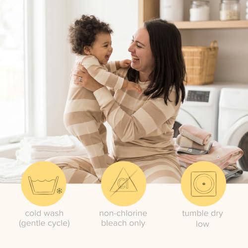 Conjunto de una pieza Burt's Bees Baby de algodón orgánico