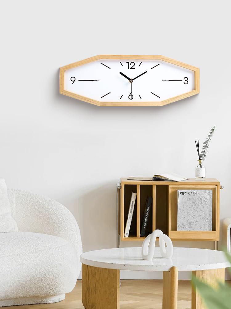 Reloj de Pared DaguyS 46 cm Retro Cuadrado de Madera