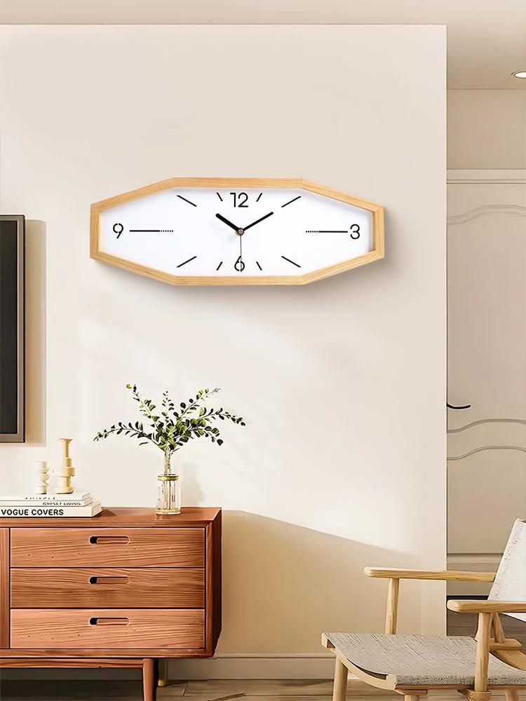 Reloj de Pared DaguyS 46 cm Retro Cuadrado de Madera