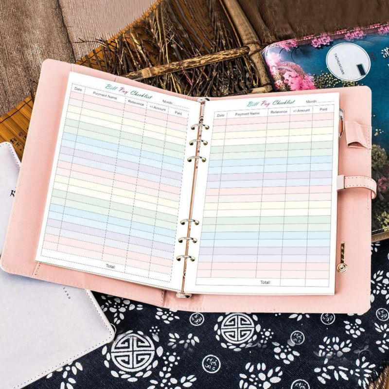 Planificador Yaridar A5 Recarga 50 Hojas 100 gsm Blanco