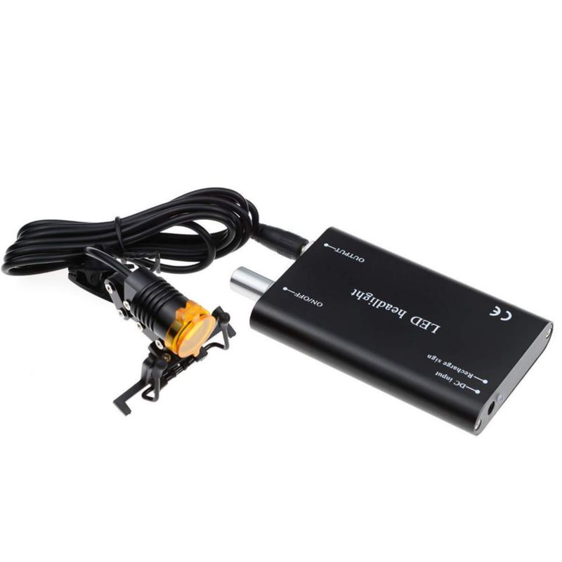 Lámpara LED frontal Aries Outlets 3W negra 110V/240V con filtro