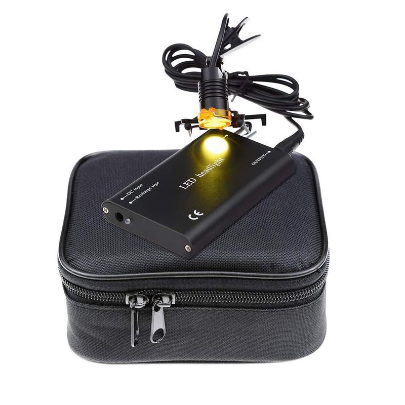 Lámpara LED frontal Aries Outlets 3W negra 110V/240V con filtro