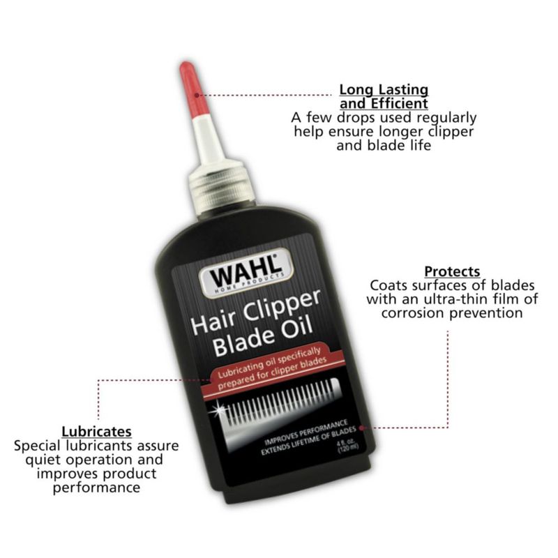Aceite Lubricante para Cuchillas de Cortapelos Wahl Premium 118 mL 3310-300A
