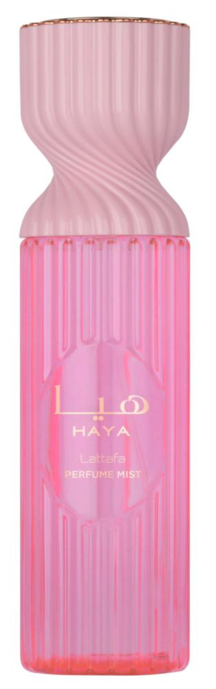 Perfume en bruma Lattafa Haya 250 ml aroma a champán rosa