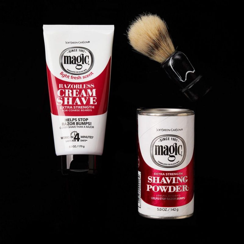 Crema de afeitar sin rastrillo SoftSheen-Carson Magic 180 mL para hombres