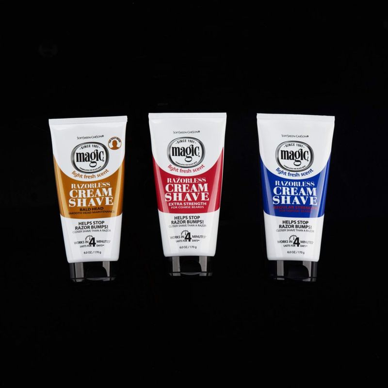 Crema de afeitar sin rastrillo SoftSheen-Carson Magic 180 mL para hombres