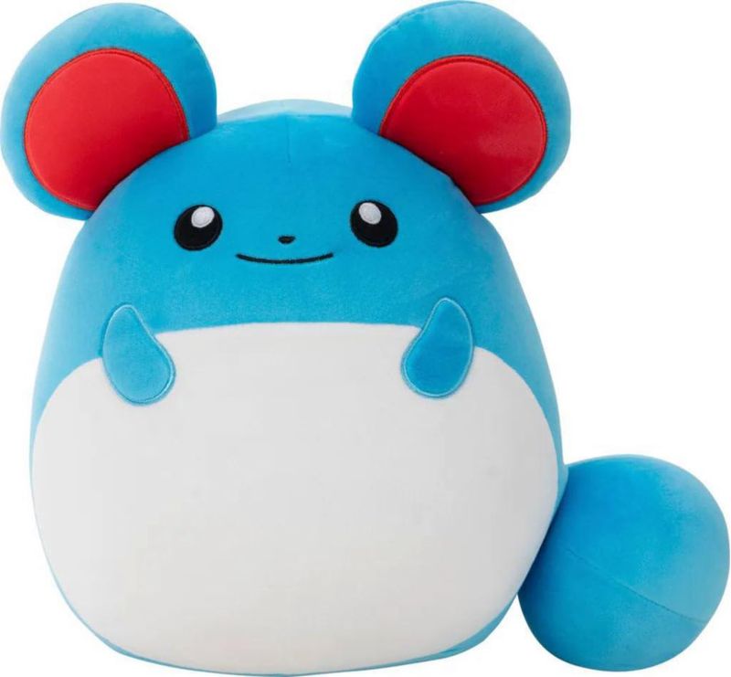 Peluche Squishmallows Pokémon Marill de 25 cm