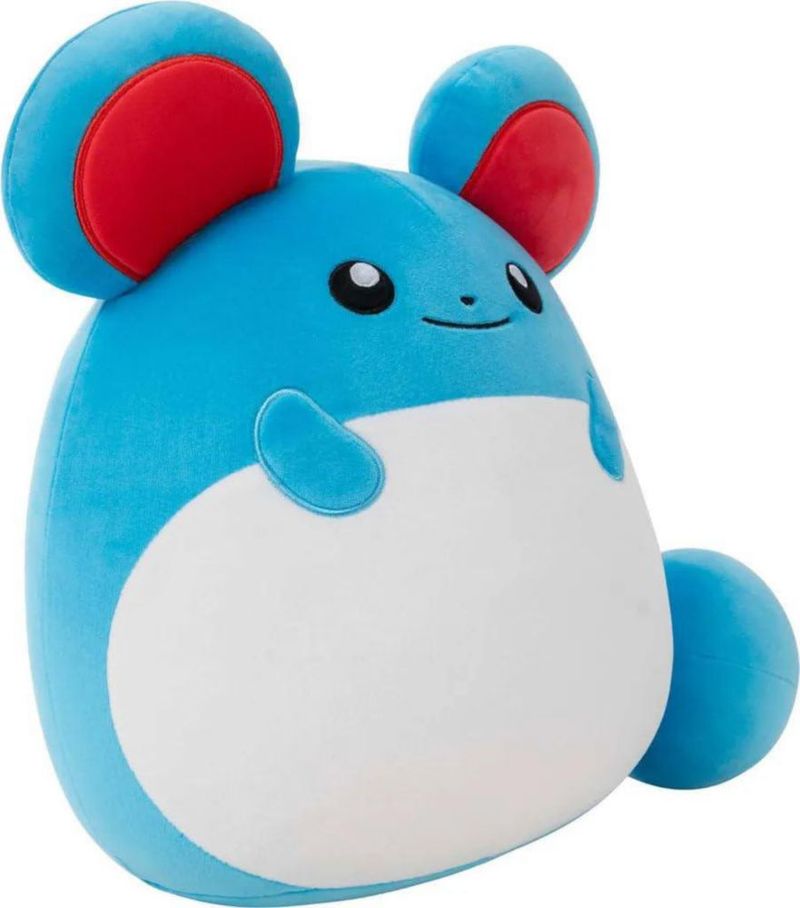 Peluche Squishmallows Pokémon Marill de 25 cm
