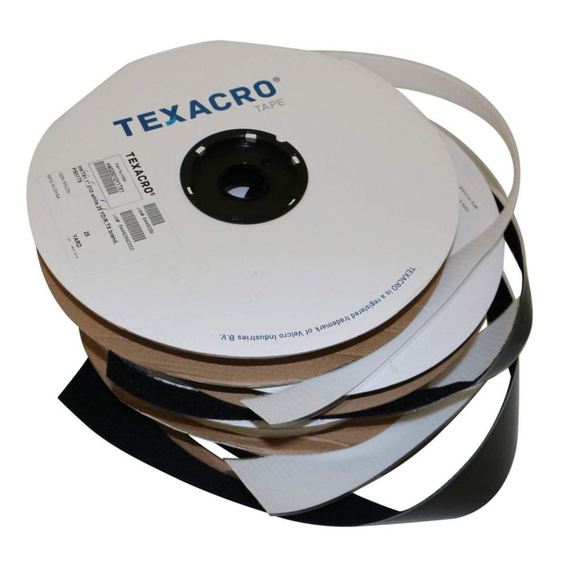 Cinta de gancho y bucle VELCRO Brand 25 m 25 cm negro PSA