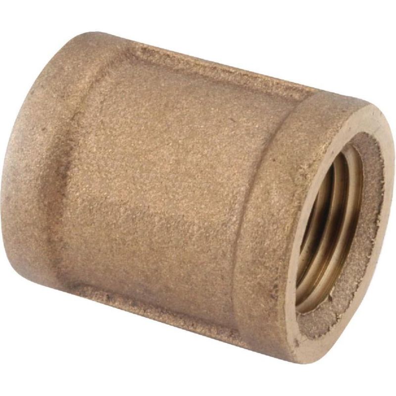 Acoplamiento de tubería Anderson Metals 1 pulg. de latón libre de plomo