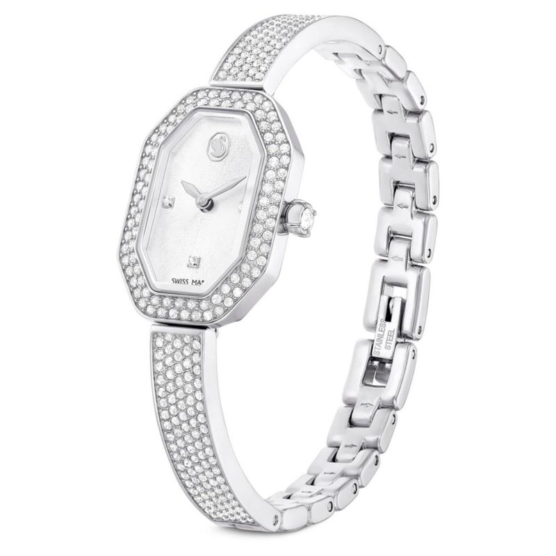 RELOJ Swarovski Dextera Acabado Plateado de Acero Inoxidable