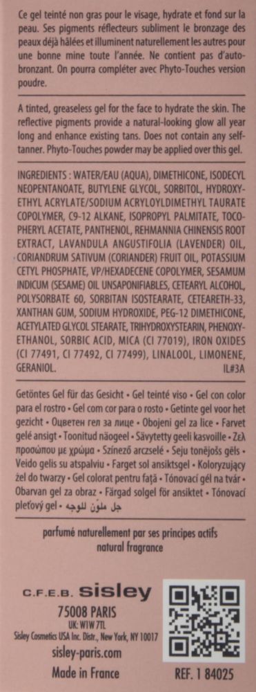 Gel Iluminador Sun Glow SISLEY Phyto‑Touche para Mujer 30 ml