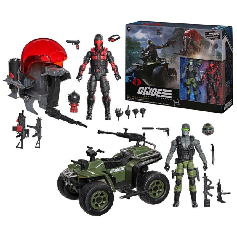 Set de figuras de acción G.I. Joe Classified Series de 6 pulgadas