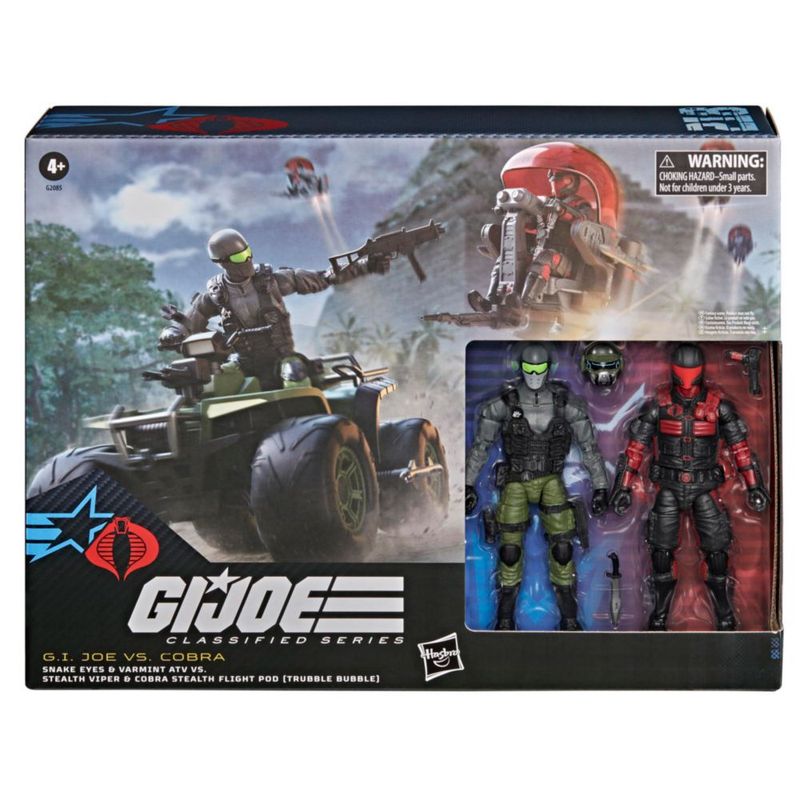 Set de figuras de acción G.I. Joe Classified Series de 6 pulgadas