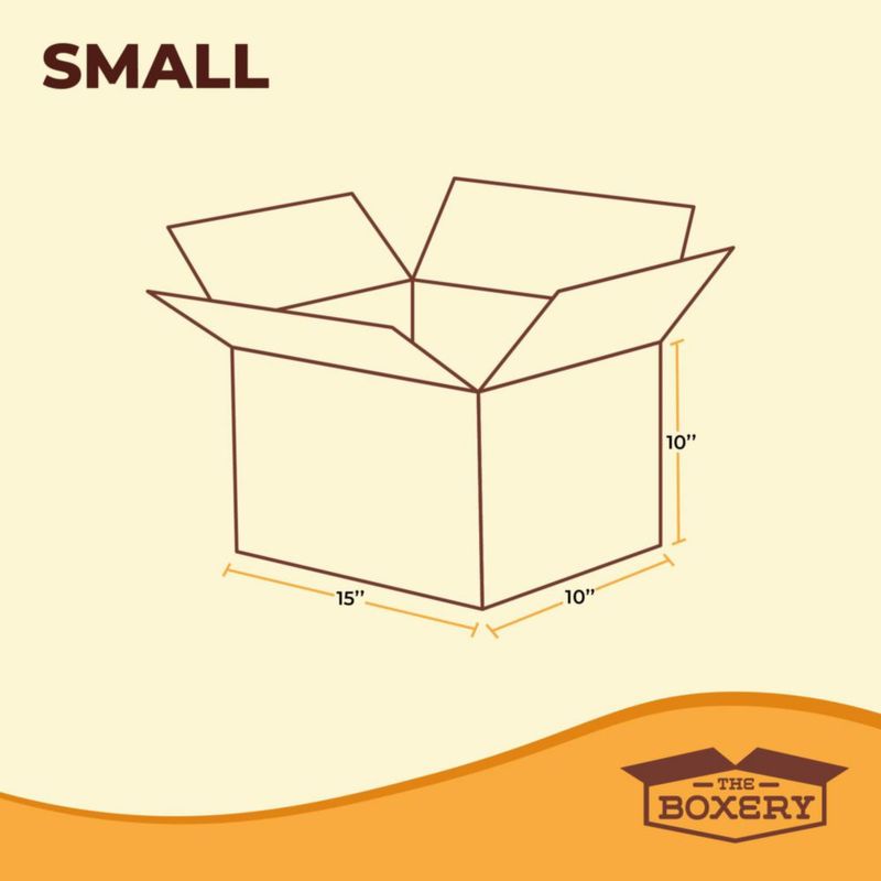 Cajas de mudanza The Boxery – Pack de 25 (38 × 25 × 25 cm)
