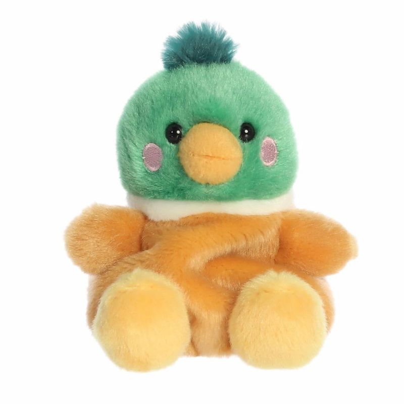 Peluche Aurora 13 cm Pato Mallard Multicolor