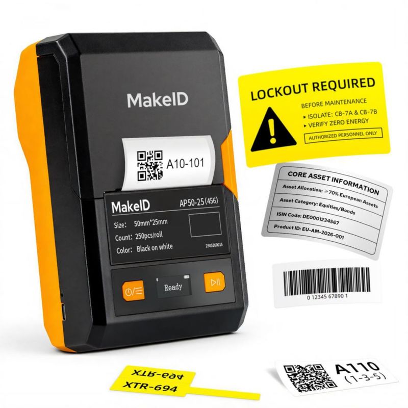 Etiquetadora Makeid 2 pulgadas Bluetooth térmica