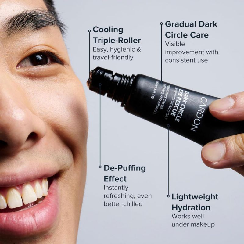 Barra de masaje para ojos Cardon 15 ml con péptidos