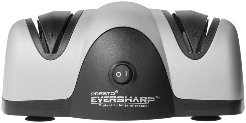 Afilador de cuchillos eléctrico Presto EverSharp sistema de 2 etapas