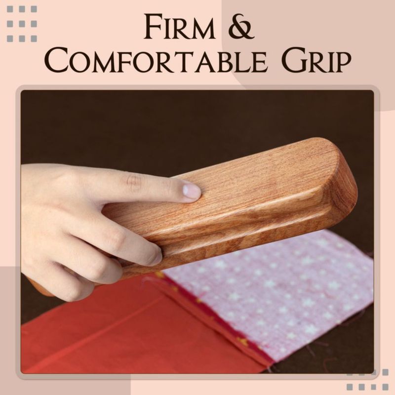 Golpeador de madera SAVINA 24 cm para quilting y planchado