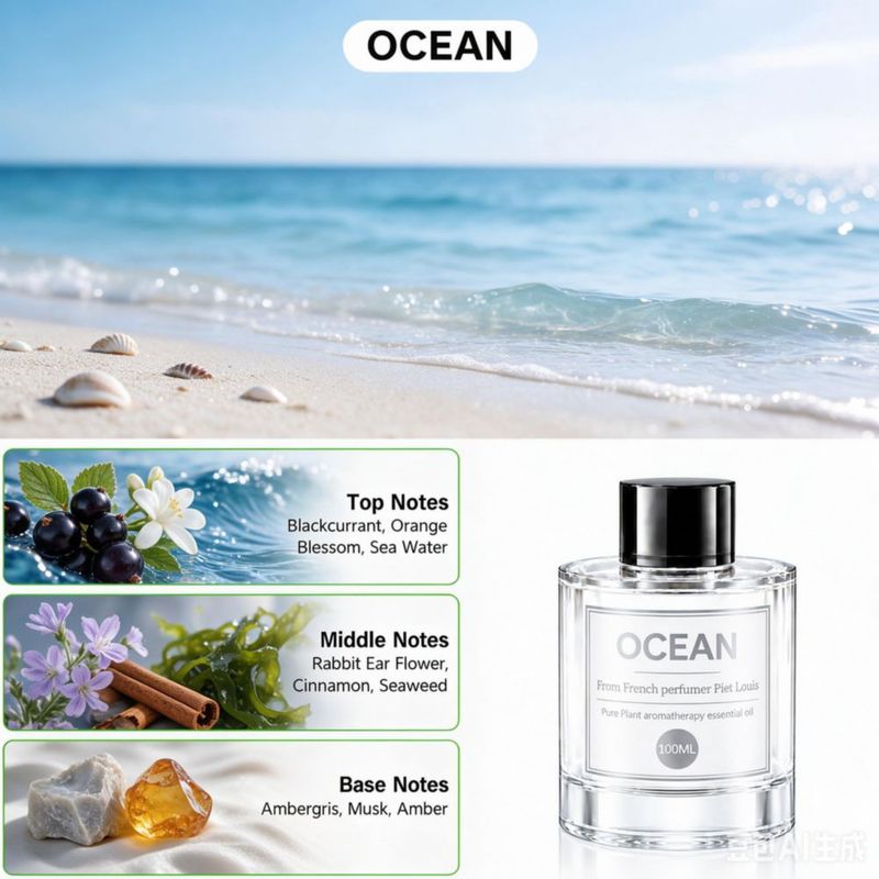 Recarga de ambientador Amor Lyris 100 ml Fragancia Océano